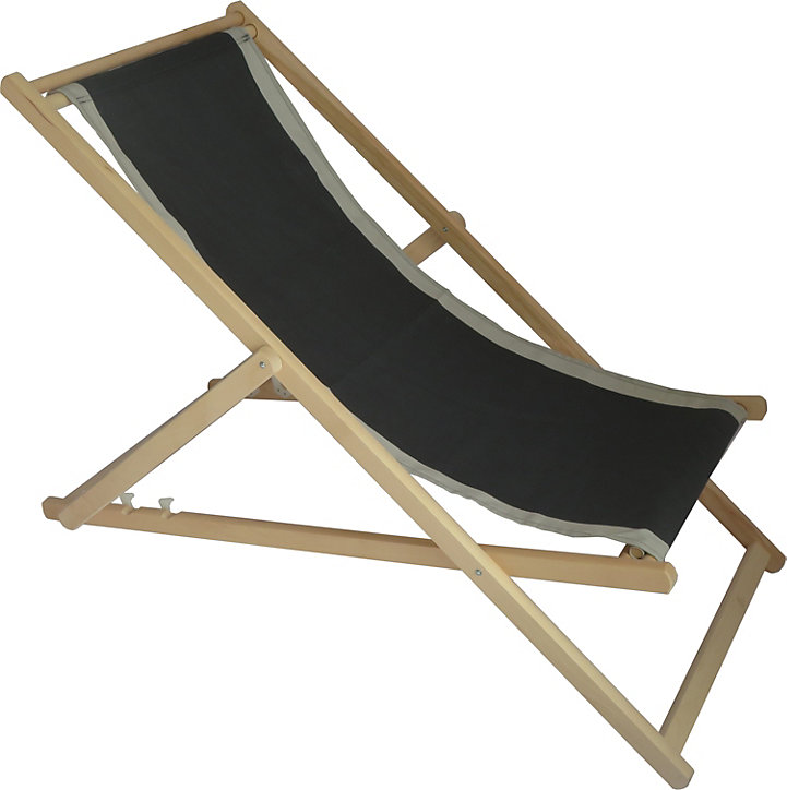 Chilienne gris avec bordure 55 x 106 cm