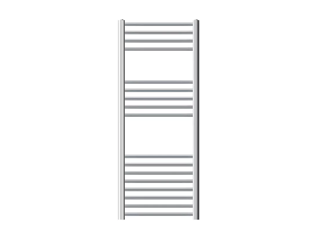 Radiateur de salle de bain Sahara Raccord latéral chauffe-serviettes Chrome 500x1200 mm