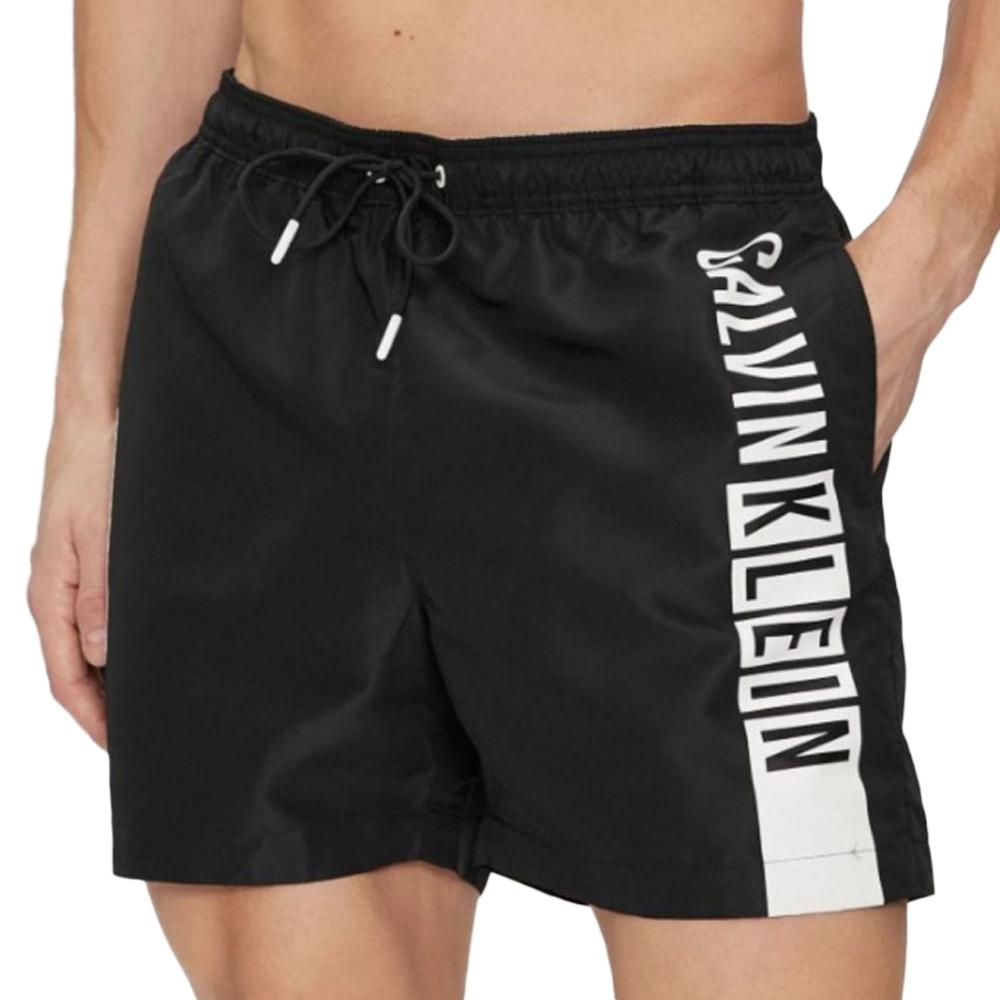 Calvin Klein Jeans Short de bain Noir Homme Calvin Klein Drawstring 2PV