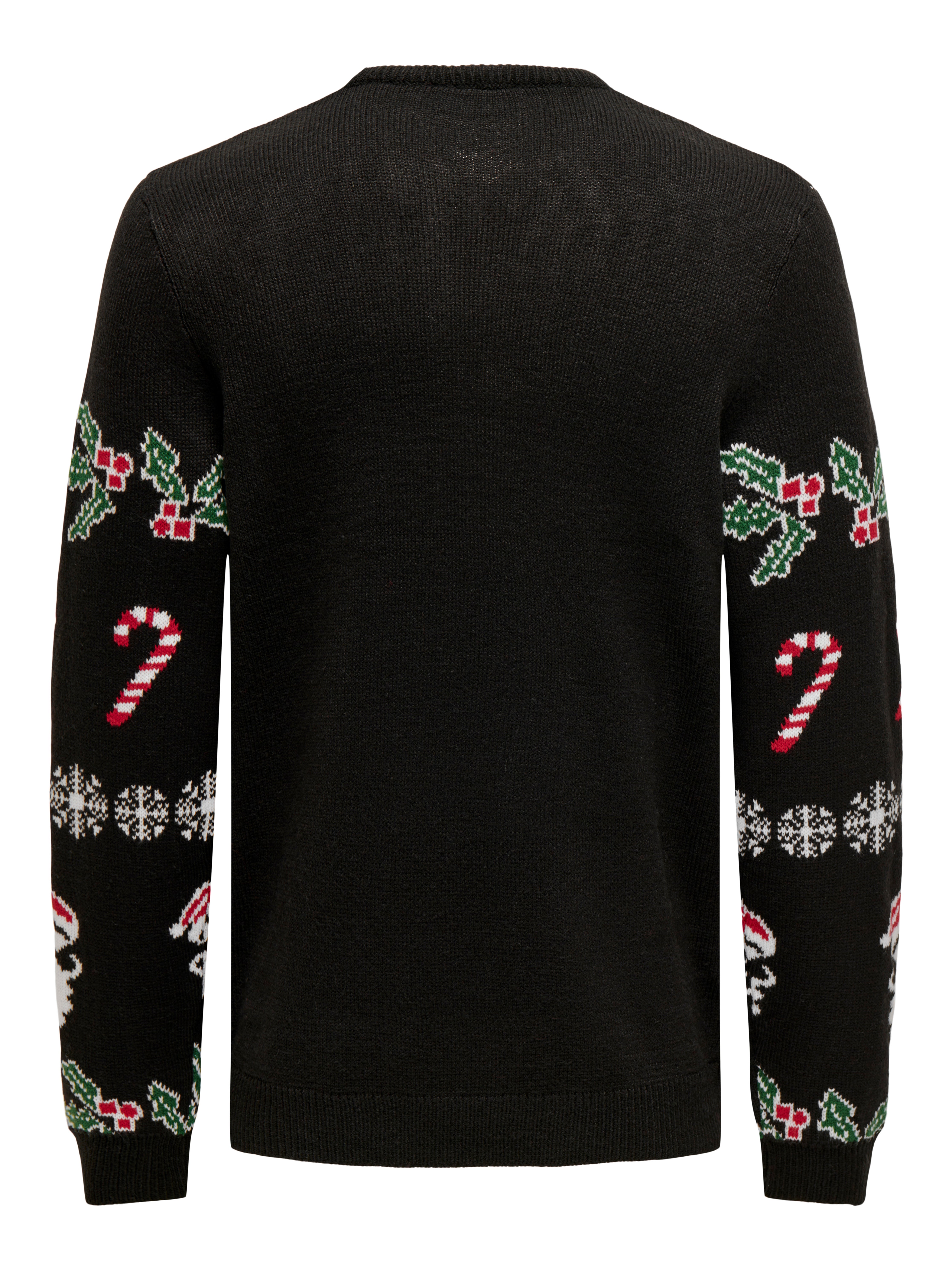 ONSXMAS Pullover Black