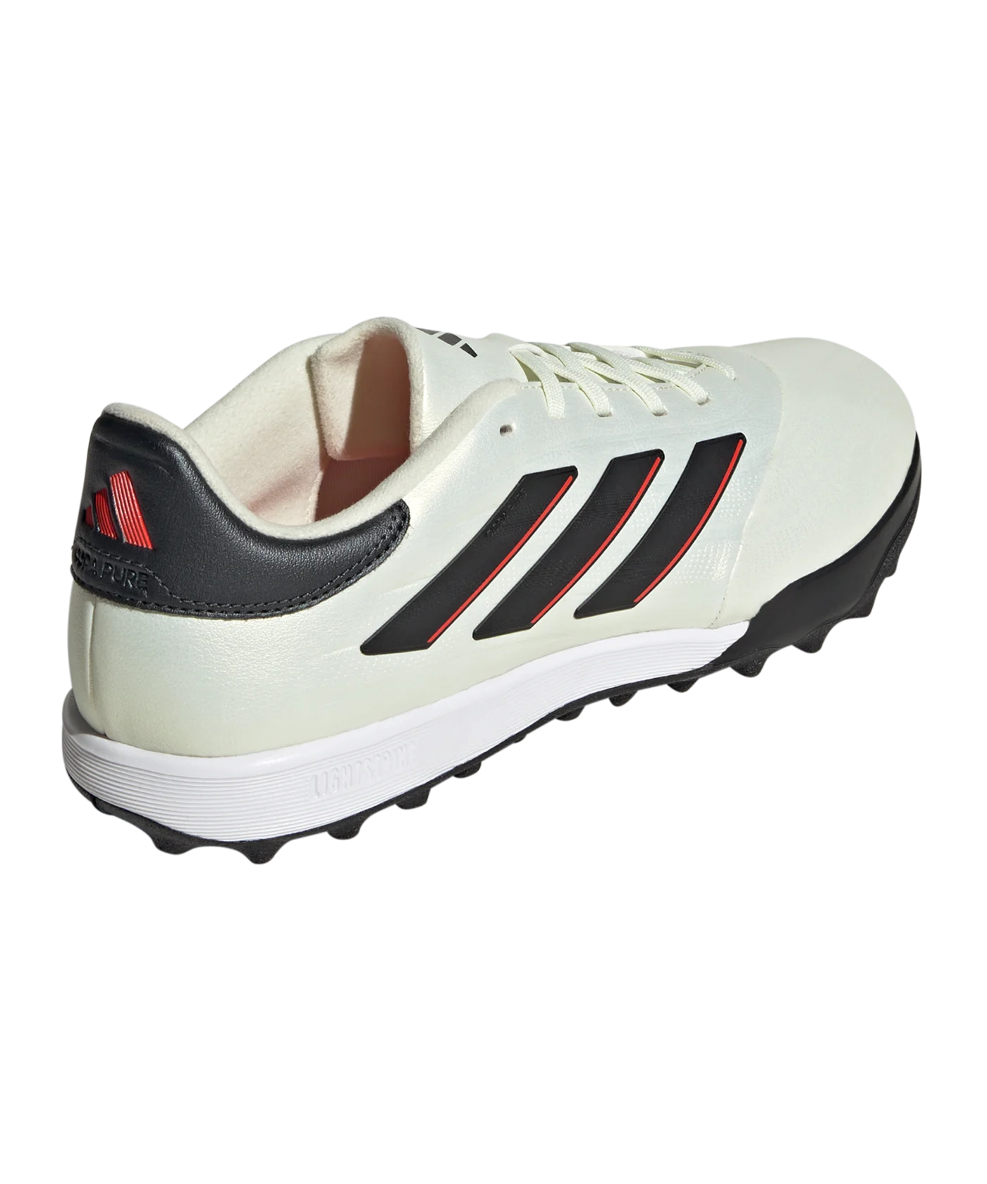 adidas COPA Pure 2 League TF Solar Energy Weiss Schwarz Rot