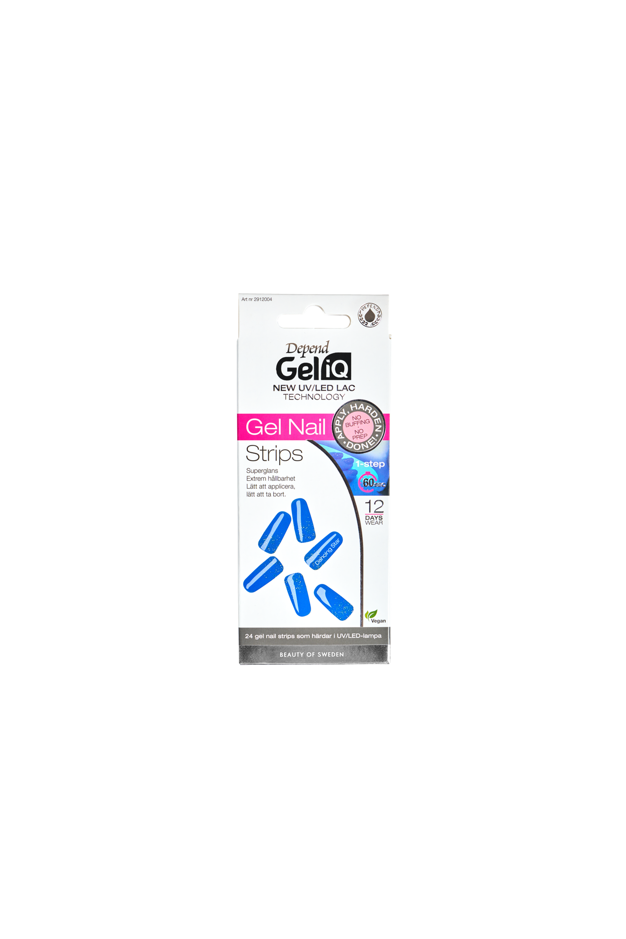 Depend Gel iQ Nail Strips 2004 Dancing Star
