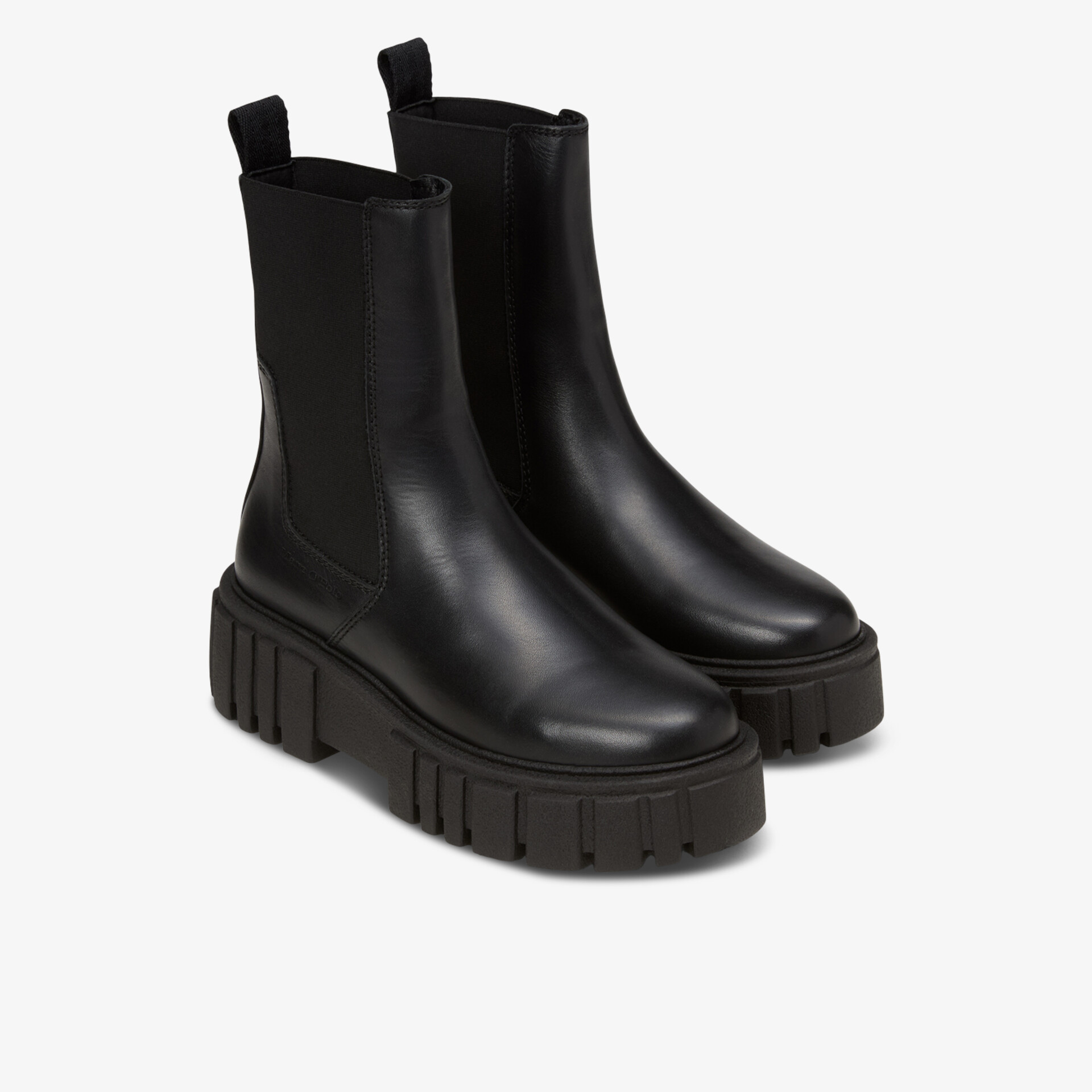 Marc O´Polo Damen Chelsea Boots schwarz