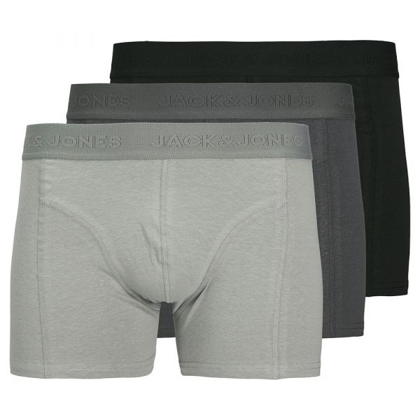 Jack & Jones Boxers Ordinary 3 Unidades Black / Dark Grey / Light Grey L