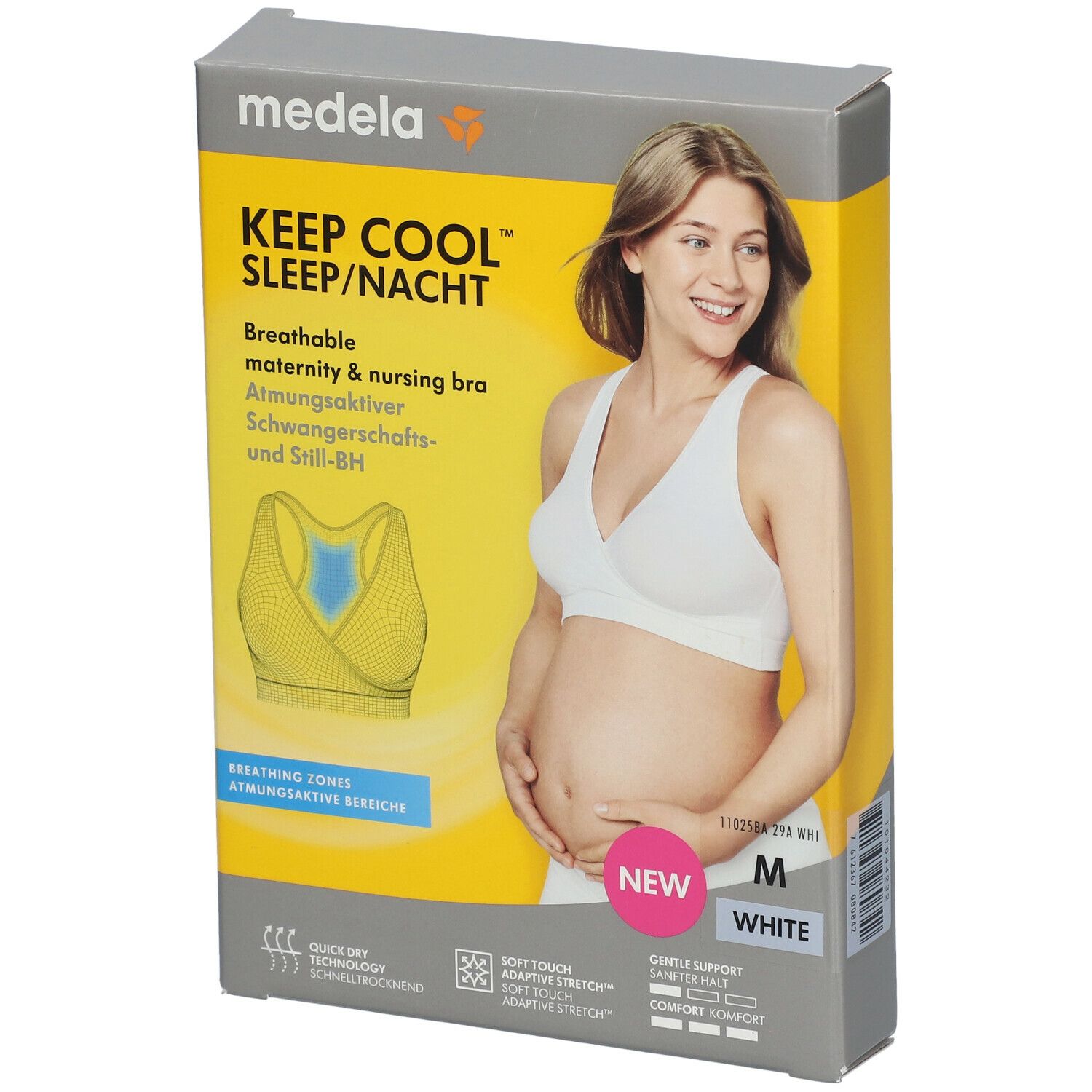 medela Keep Cool Schlaf Bustier Gr. M weiß
