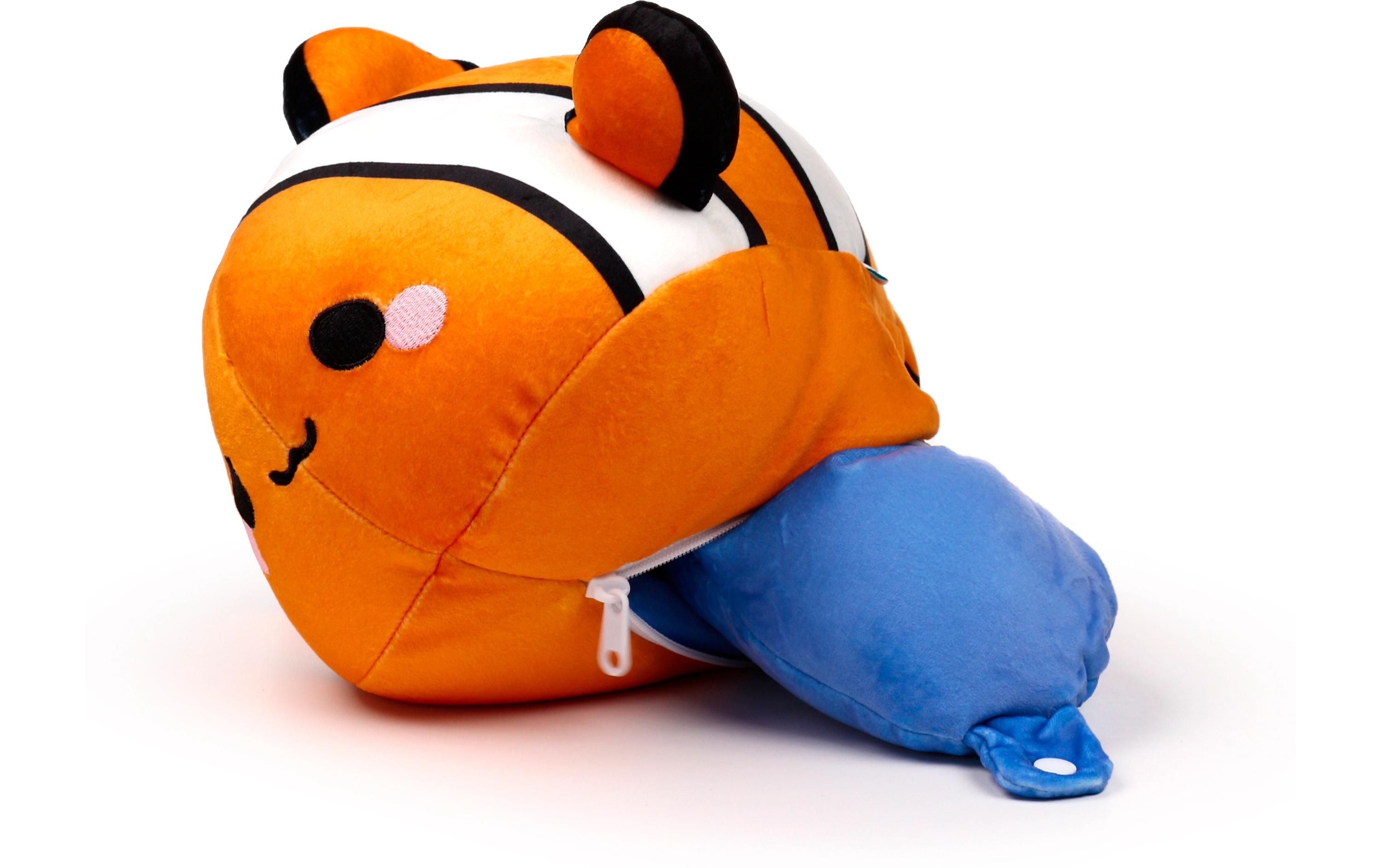 Reisekissen Plüsch 2 in 1 ClownfischPlüsch Memory Foam Reisekissen