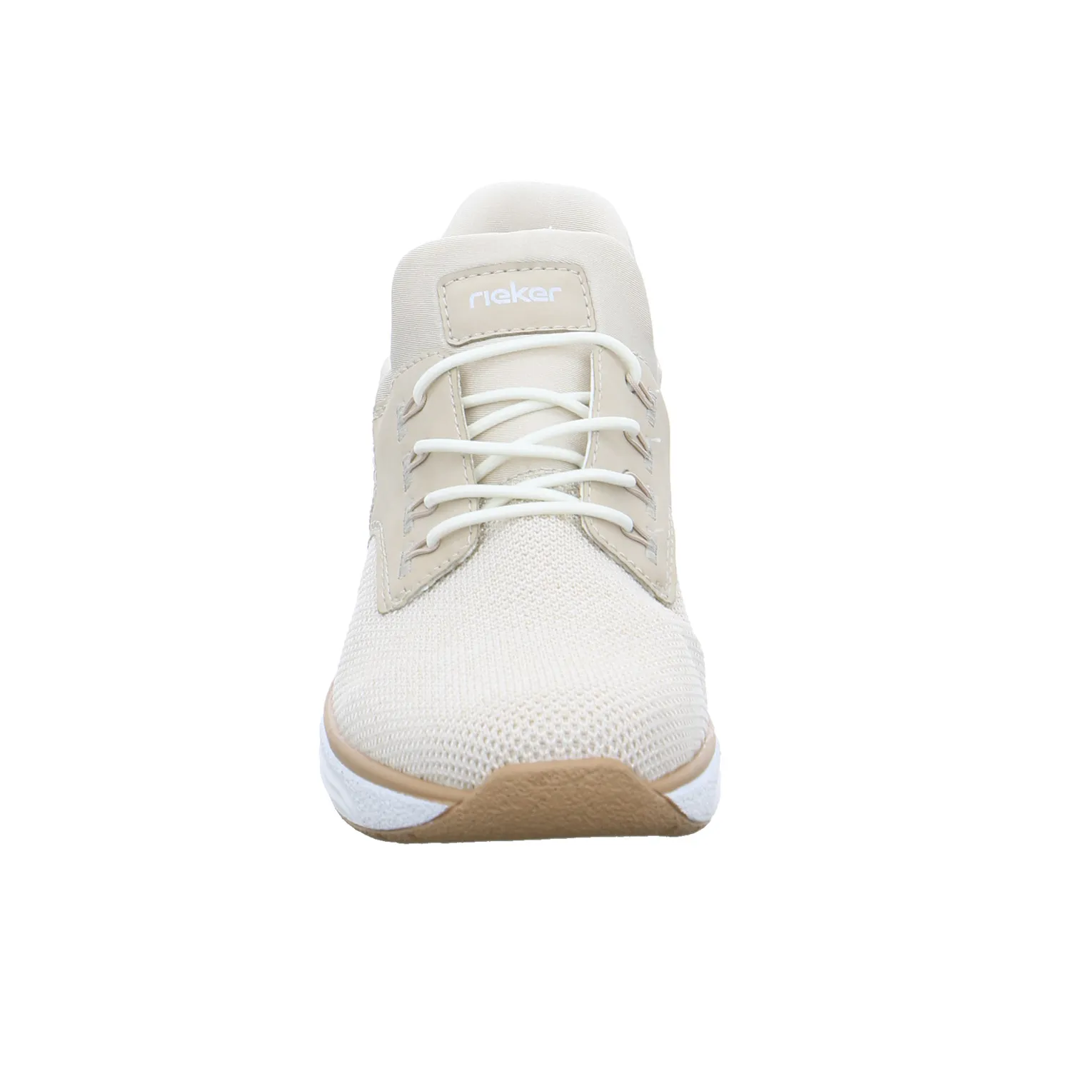 RIEKER Sneaker Beige Textil  Ready 2 Go