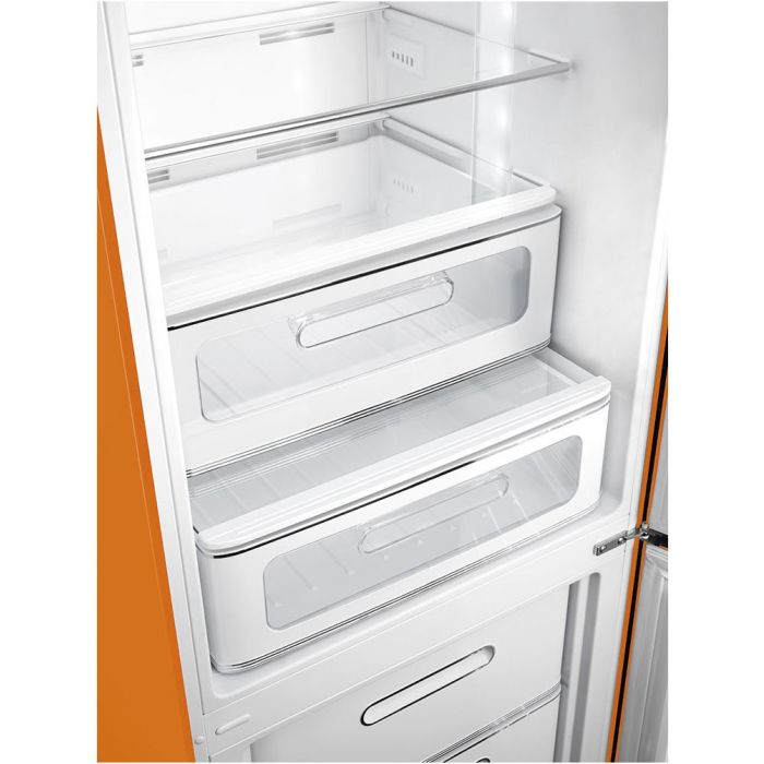 SMEG Kühl -Gefrierkombination 50's Retro Style FAB32ROR5 Orange