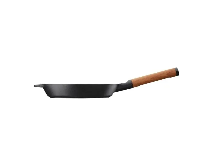 Fiskars 1026569, Rund, Gryde til alle formål, Sort, 270 °C, Støbejern, Keramisk, Gas, Halogen, Induktion