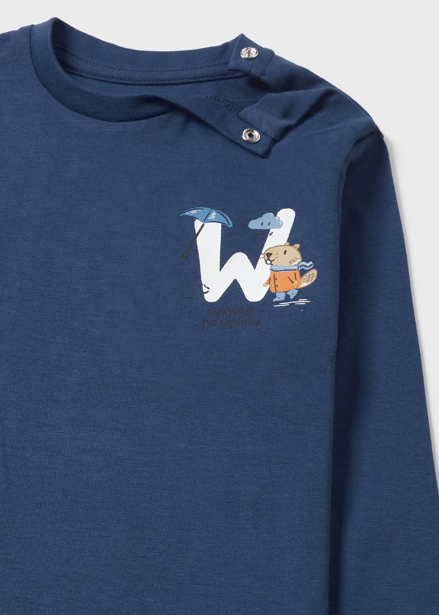 Camiseta infantil estampada Better Cotton