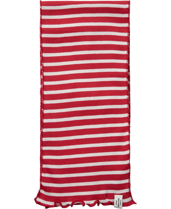 Mads Nørgaard - Copenhagen 2x2 Leftover Thorla Scarf Rød med striber