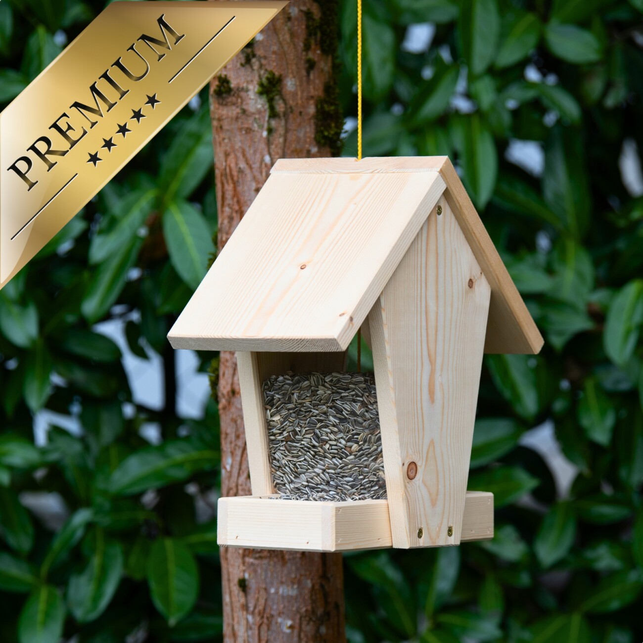 Lyra Pet Vogelhaus Hugos Fly In - Handgefertigt von Lebenshilfe e.V.