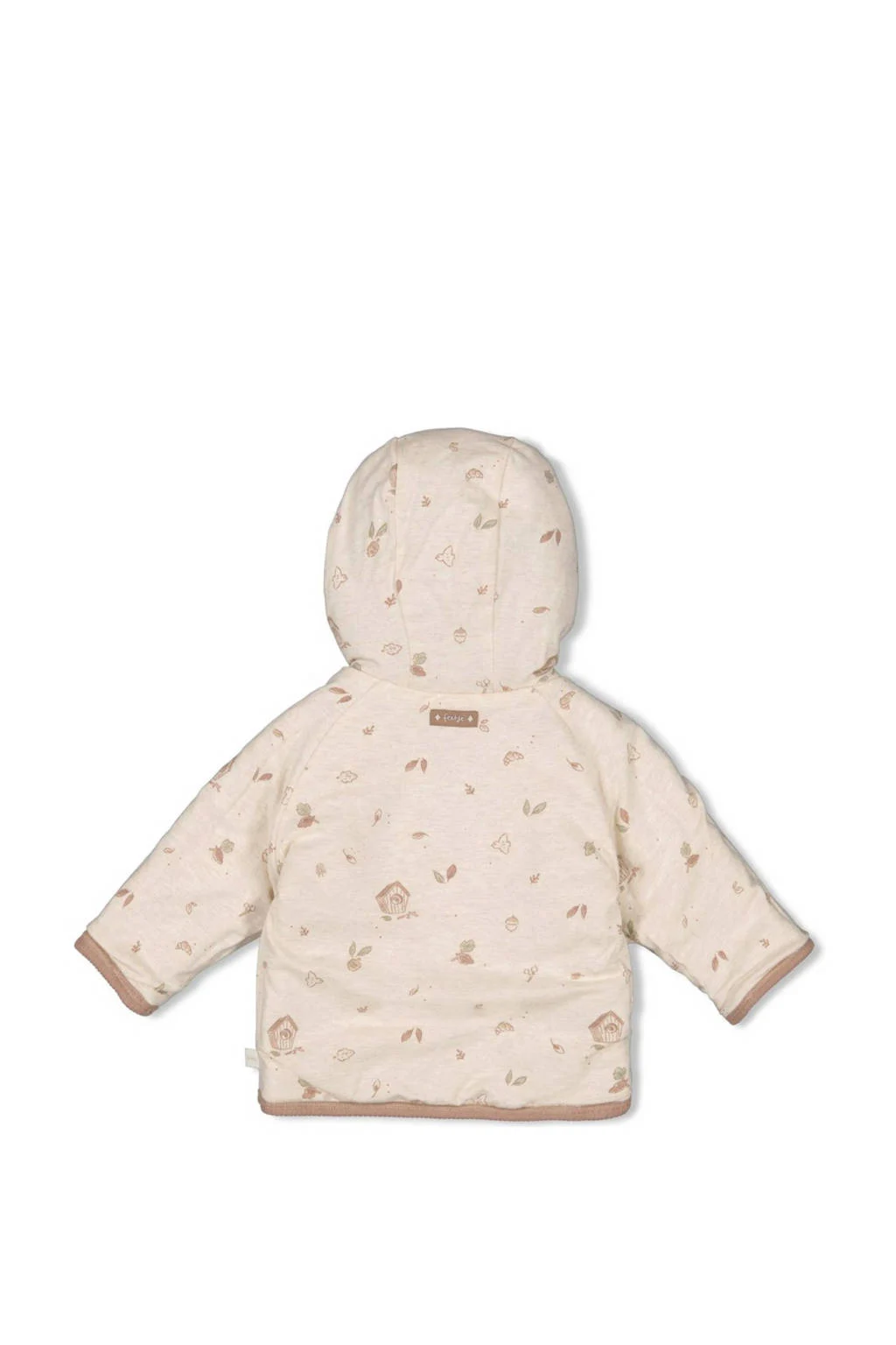 Feetje reversible tussenjas Fall Favorites lichtbruin/beige