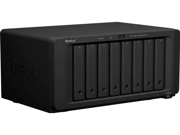Synology Disk Station DS1821  - NAS-server - 8 bays - SATA 6Gb/s - RAID 0, 1, 5, 6, 10, JBOD - RAM 4 GB - Gigabit Ethernet - iSCSI support