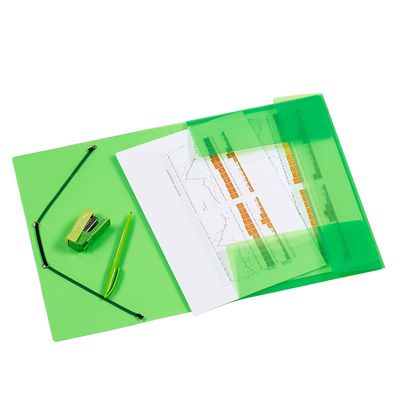 Viquel Propyglass - Chemise polypro à rabats - A4 - vert