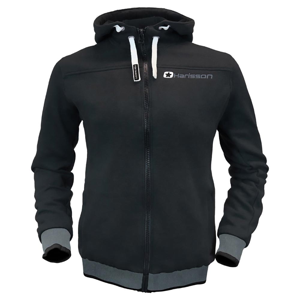 Harisson - Sweat zippé à capuche femme Stingray Lady Noir / Gris