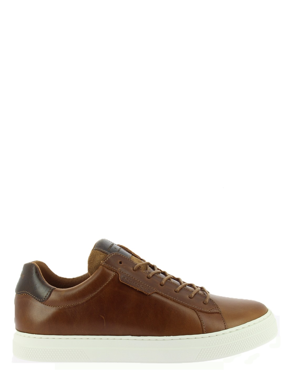 schmoove baskets de ville homme spark clay cuir marron