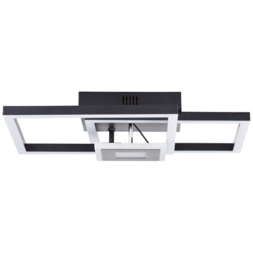 Brilliant plafondlamp Bray 22W 2900lm zwart