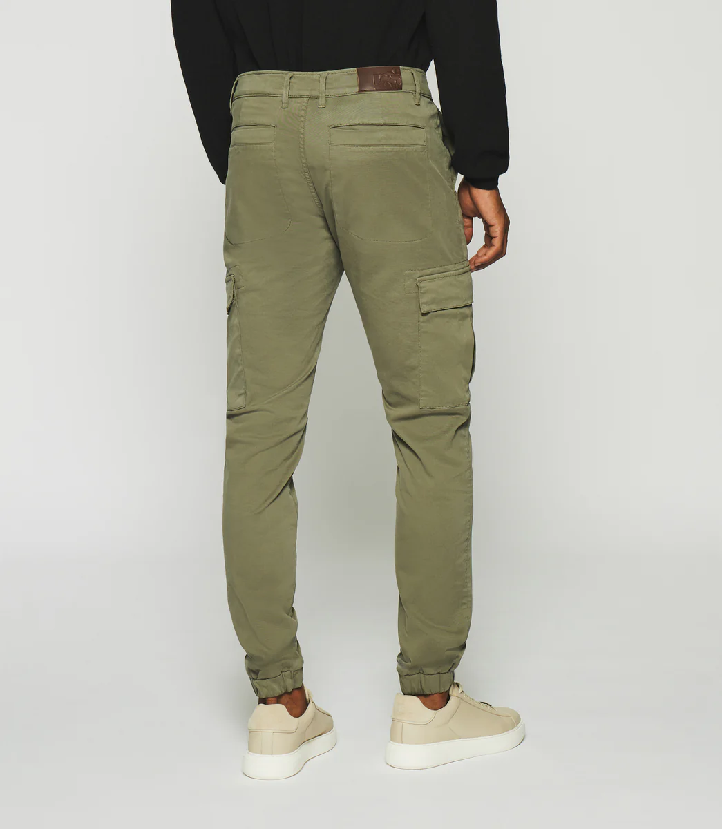 Pantalon cargo kaki