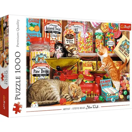 Trefl Puzzle Cat's sweets, 1000 Teile