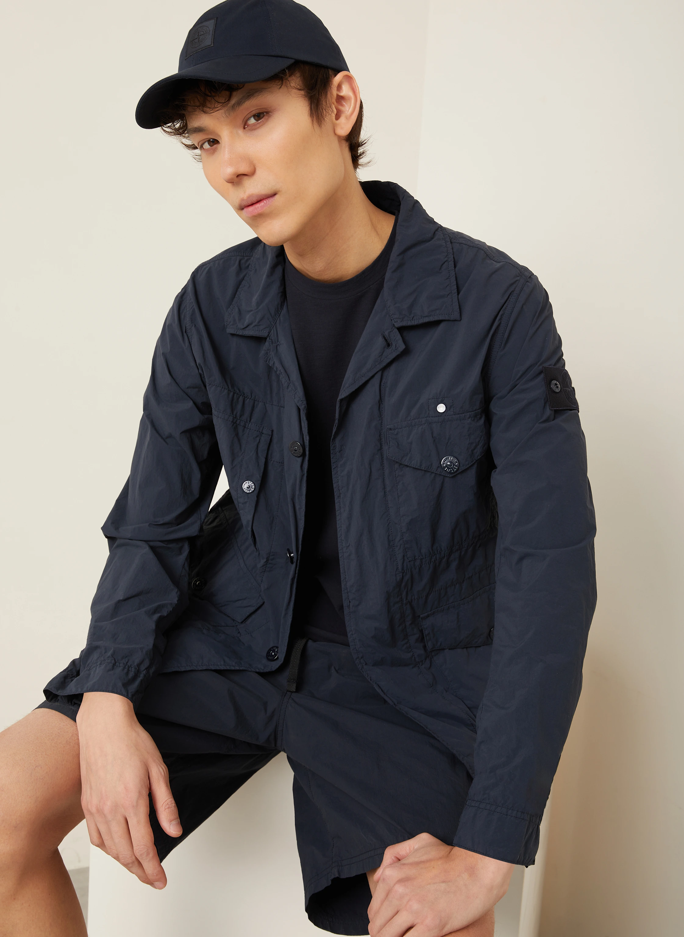 STONE ISLAND Fieldjacket GHOST
