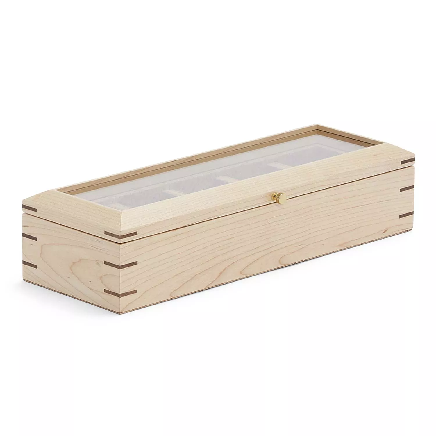 Wolf Flatiron Urboks 5 ure Brun Træ 710211