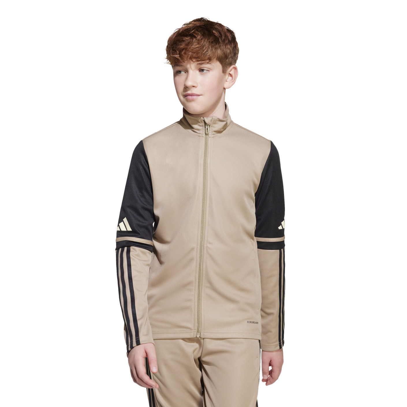 Adidas Squadra 25 Trainingsjack Kids Beige Zwart