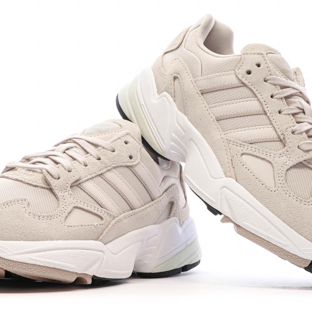 Adidas Baskets Beiges Femme Adidas Falcon