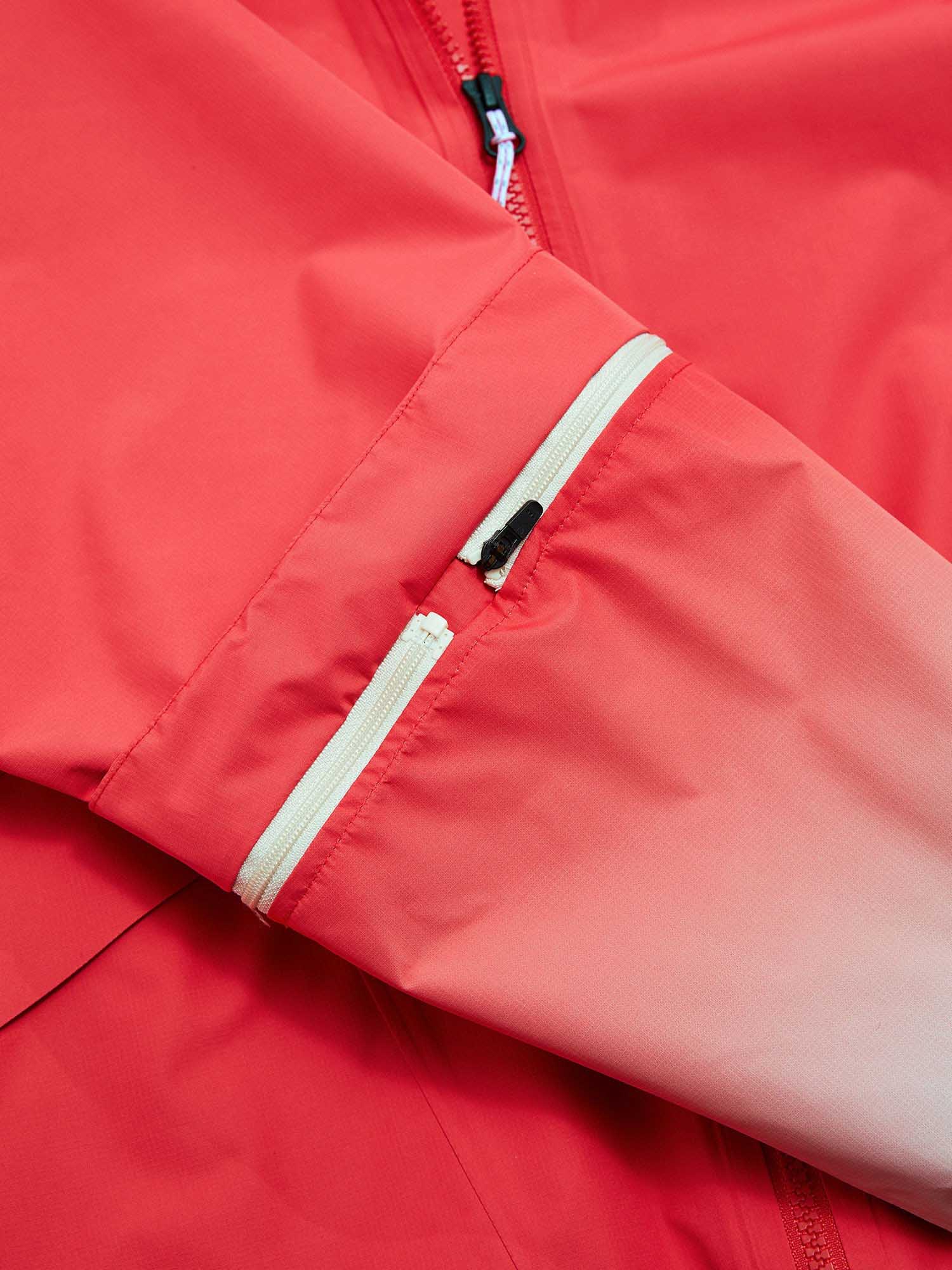Trailblazer Shell Jacket Dame Brilliant Red/Sand Fog