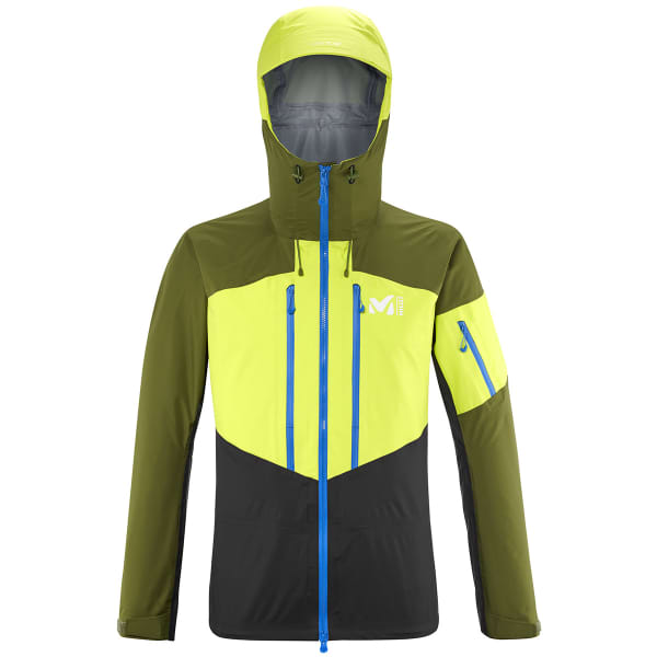 Veste ski de randonnée MILLET M WHITE 3L JKT M BLACK/FERN