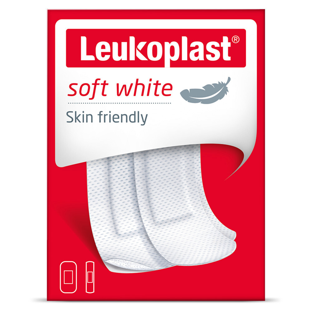 Leukoplast Pleisters Zacht Wit20 stuks