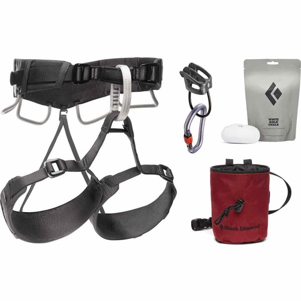 Baudrier escalade BLACK DIAMOND MOMENTUM 4S HARNESS PACKAGE ANTHRACITE