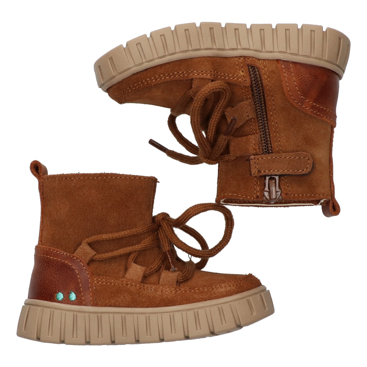 Meisjes Enkellaarsjes Bunnies JR Bunnies Bruin