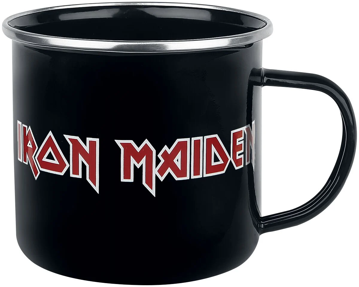 Logo - Mug en Émail | Iron Maiden Mug