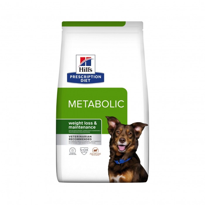 HILL'S Prescription Diet Metabolic à l'Agneau et au Riz - Croquettes pour chien