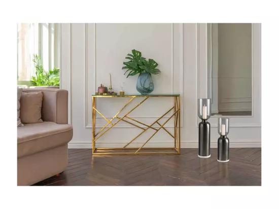 Bougeoir de Sol Rond Design 