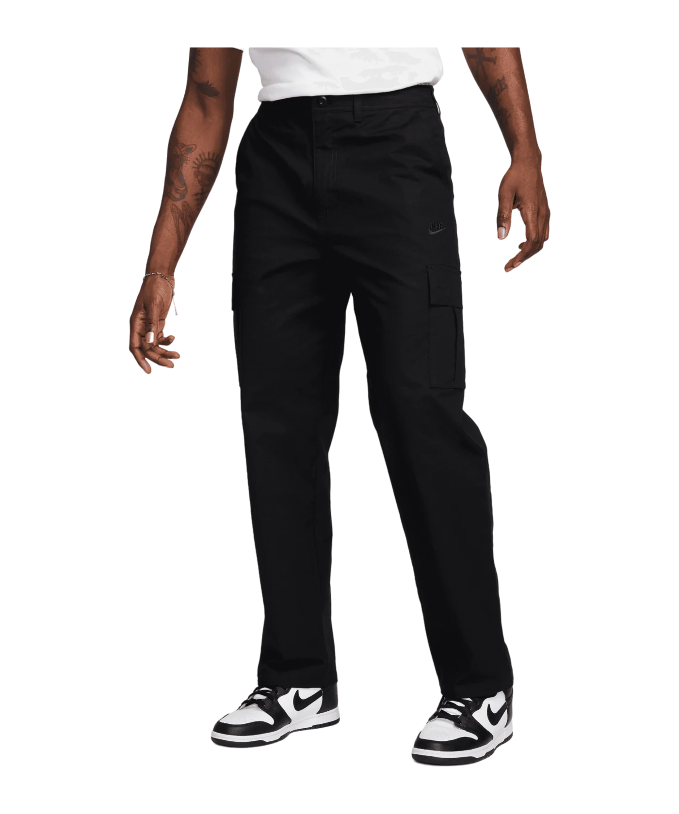 Nike Club Cargo Jogginghose Schwarz F010