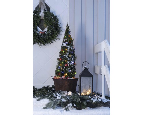 Konstsmide Micro LED lichtsnoer 19,04 m + 10 m aansluitdraad 120 LED's veelkleurig licht