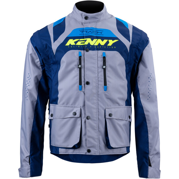 Kenny - Veste Track - 2023 Bleu Clair / Navy / Jaune fluo