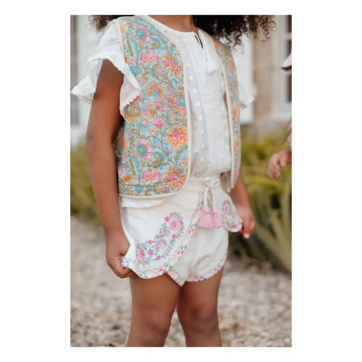 Louise Misha Gilet Sans Manches Réversible Atlana | Rose