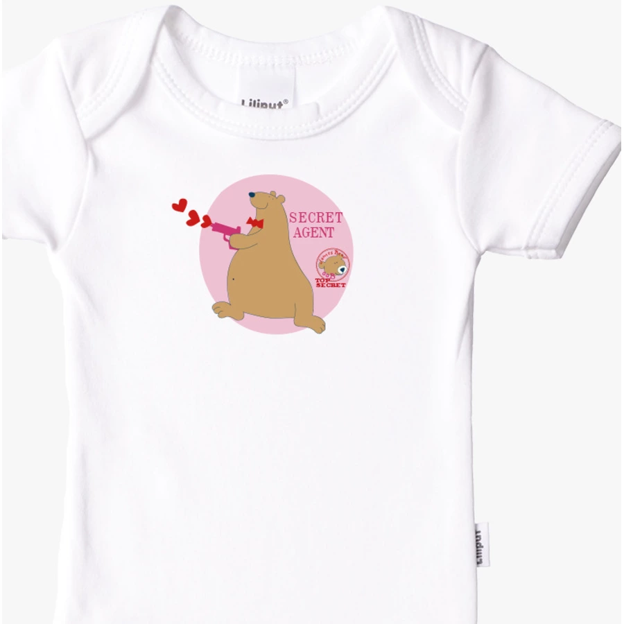 Liliput Baby-Body 2er-Pack rot und weiß