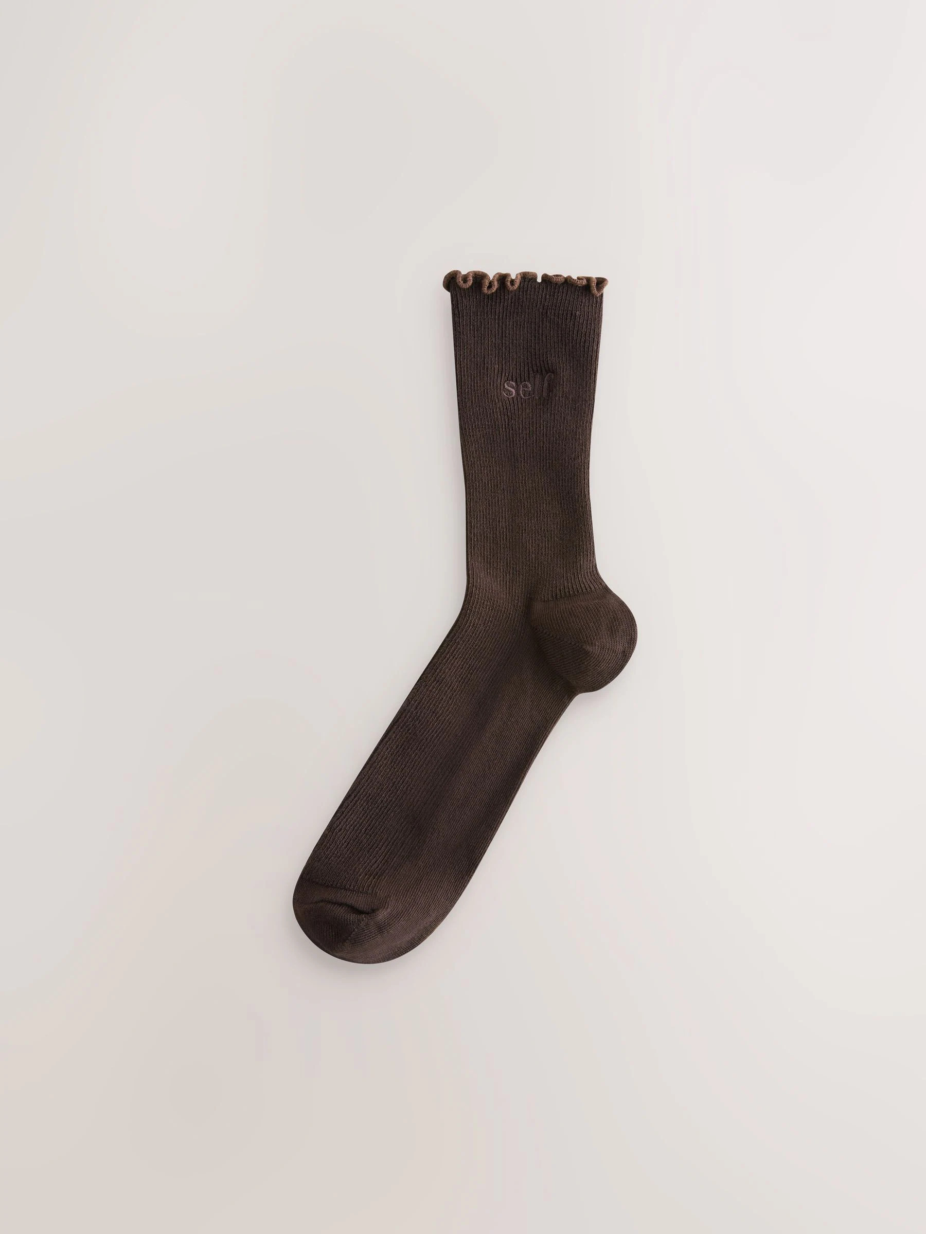 Lettuce Welt Embroidered Ankle Socks 3 Pack