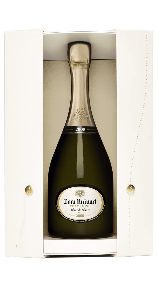 Champagne Dom Ruinart 2009 avec coffret Champagne-Champagne -Blanc de Blancs-