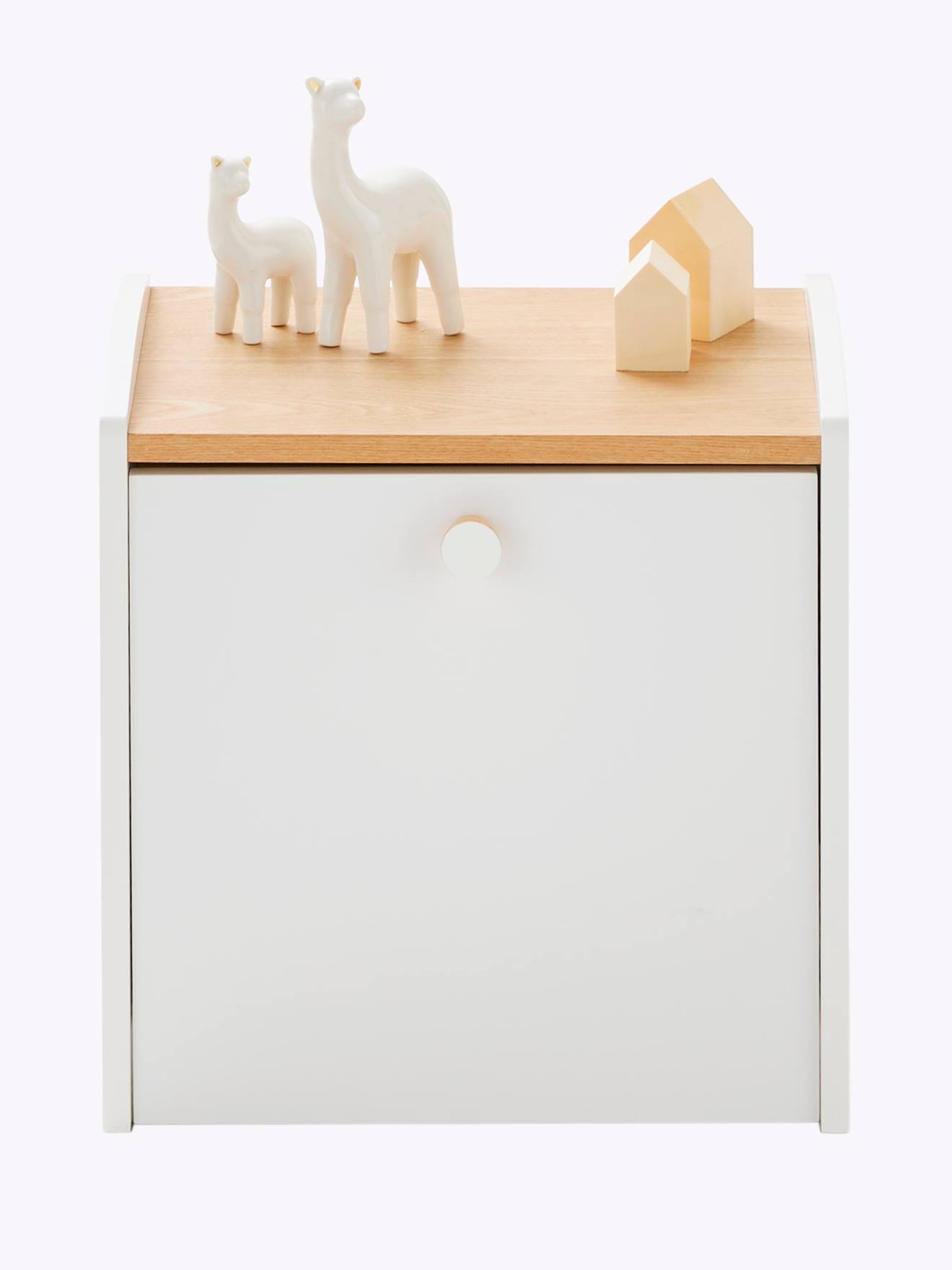 Mesa de cabeceira com rodinhas