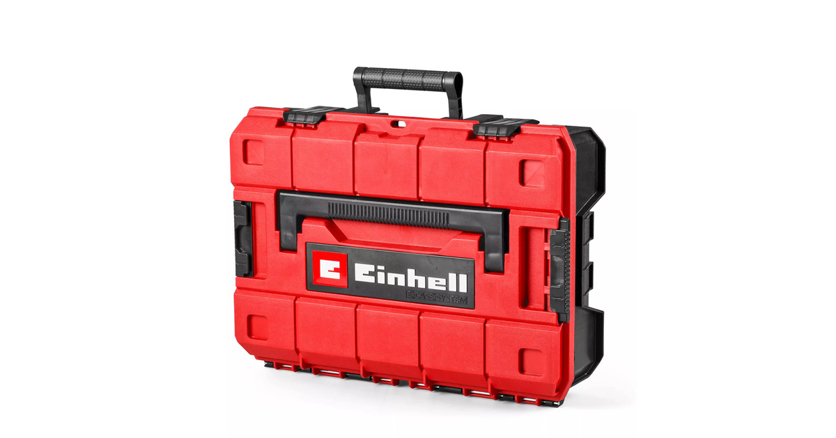 EINHELLTP-HD 18/22 D Li BL - Solo professional Accu Boorhamer  (Rood/zwart, Accu en oplader niet inbegrepen, Incl. opbergkoffer E-Case S-F)