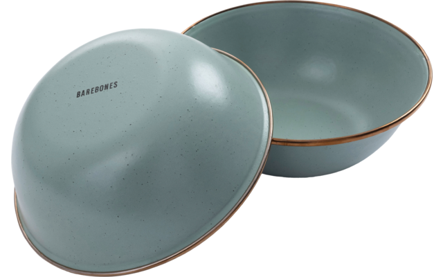 Barebones emailliertes Schüssel Set Enamel 2 teilig