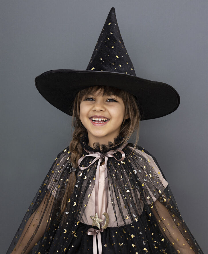 Mimi & Lula Mimi & Lula - Tylskørt - Magical Witches - Sort 3-8 år