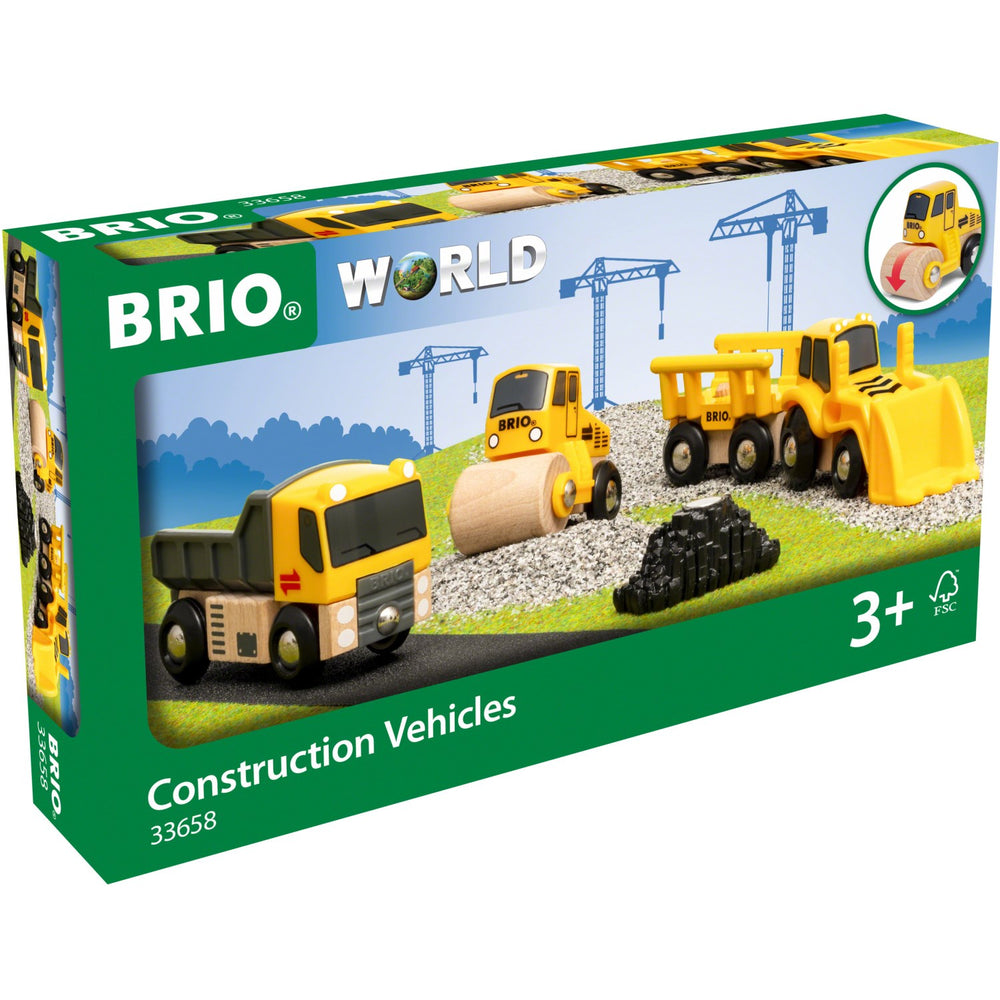 Køb BRIO® 33658 Byggekøretøjer