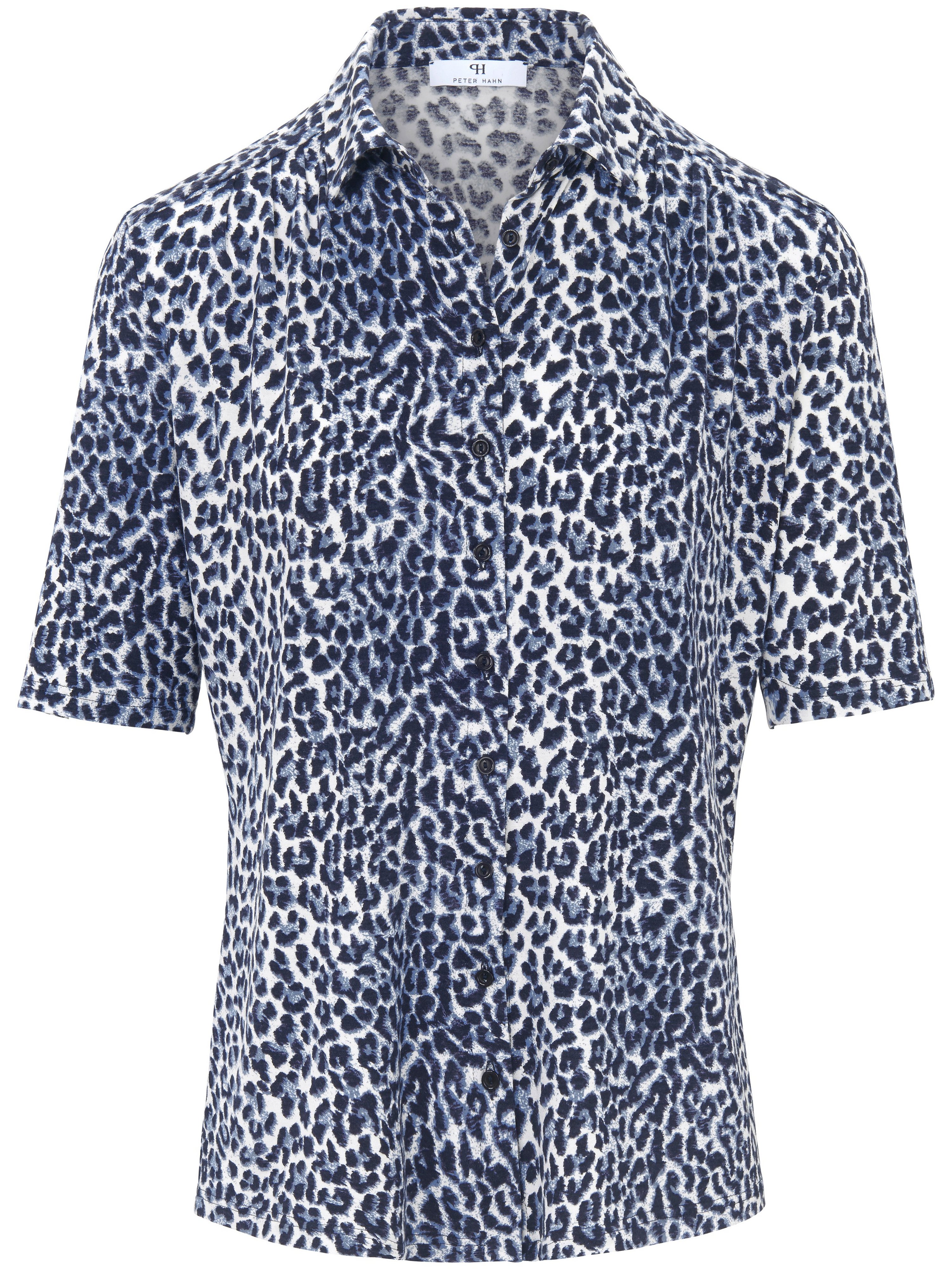 Jersey-Bluse mit 1/2-Arm