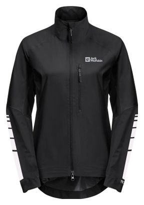 Veste Imperméable Jack Wolfskin Morobbia 2.5L Noir Femme